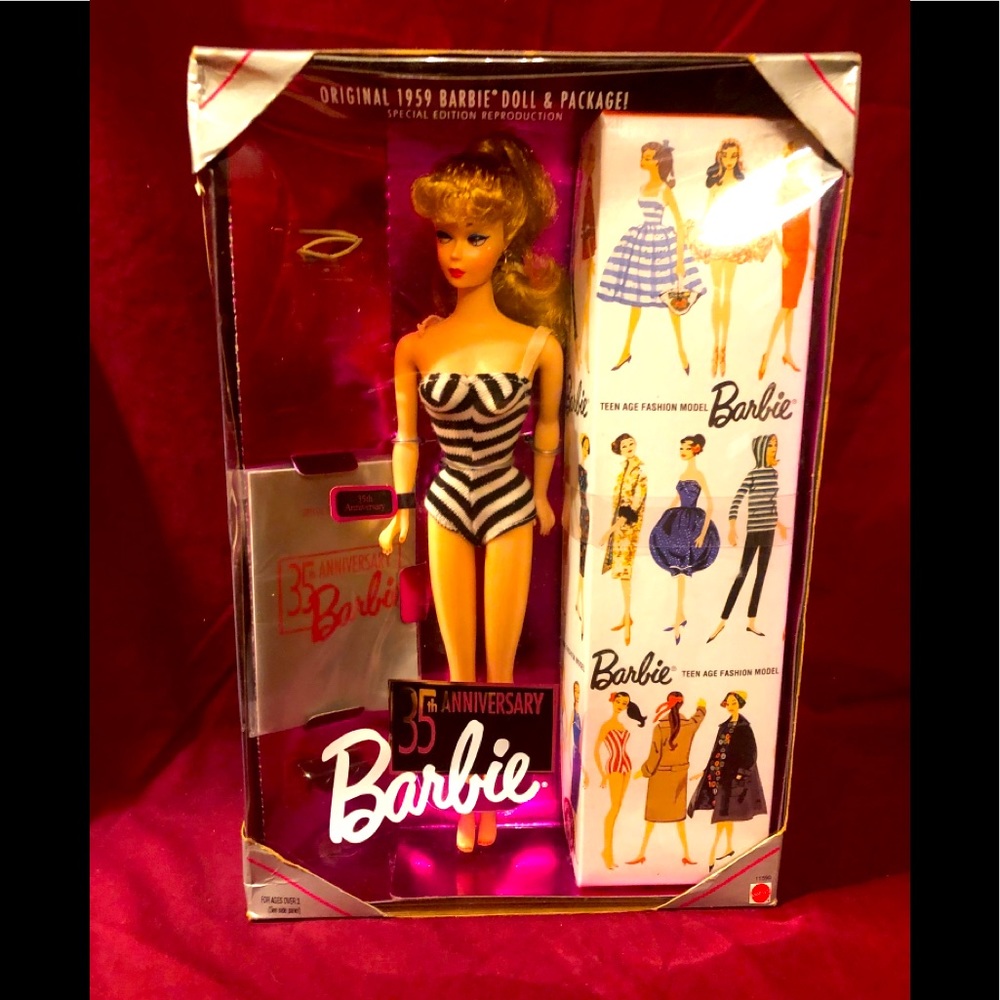 35th Anniversary Barbie 1959 reproduction special